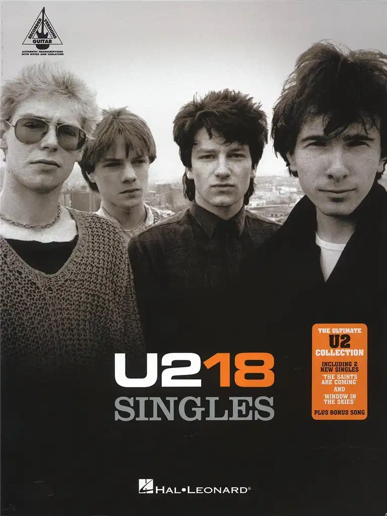 U2 - 18 SINGLES   Gitarre TAB